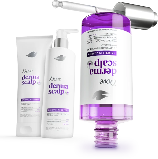 ชุดผลิตภัณฑ์ Dove Derma Scalp